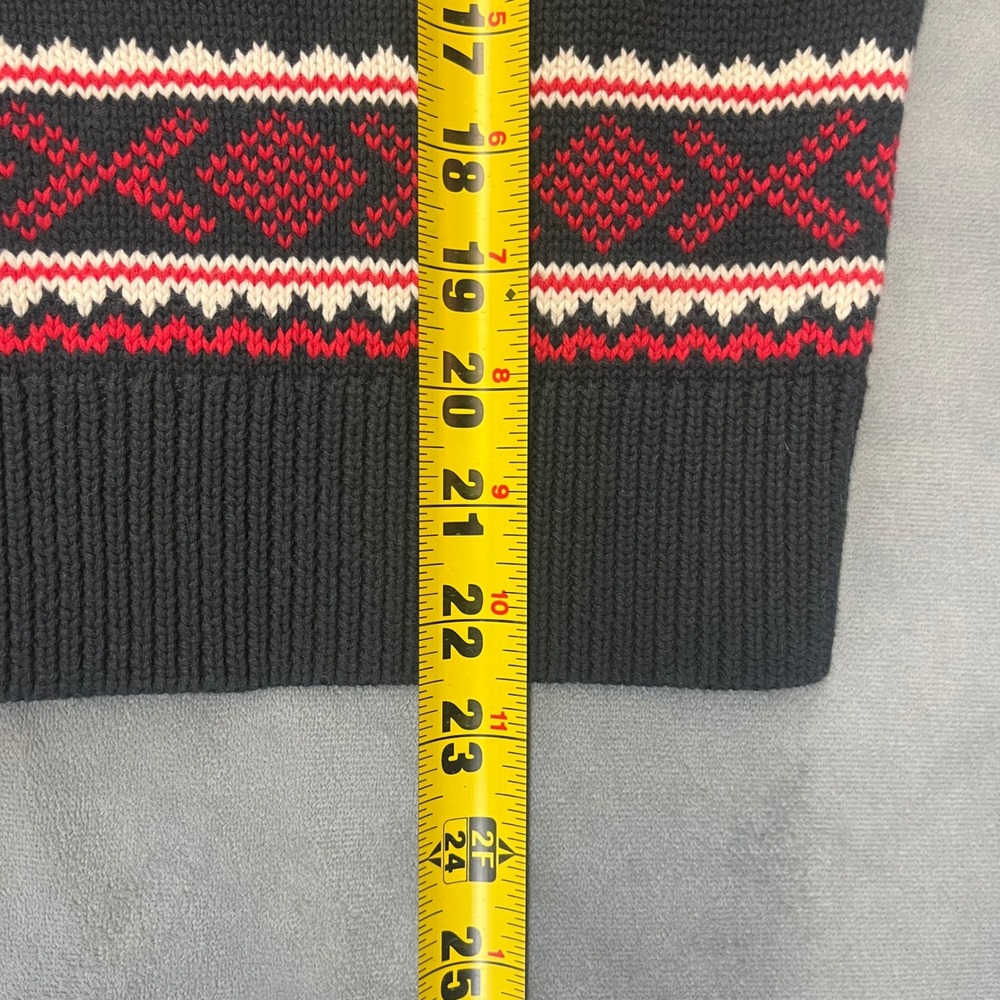 Polo Ralph Lauren Youth‎ Unisex M (10-12) Sweater Fairlsle Holiday Winter Moose - Picture 7 of 8